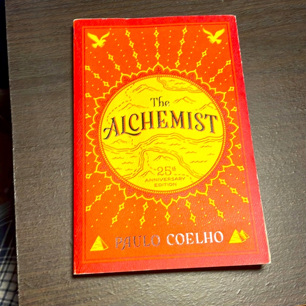 The alchemist book.by is Paulo coelho